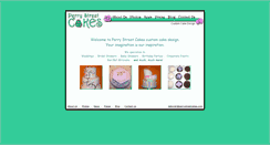 Desktop Screenshot of perrystreetcakes.com